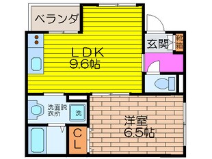 ラ　レコルトの物件間取画像